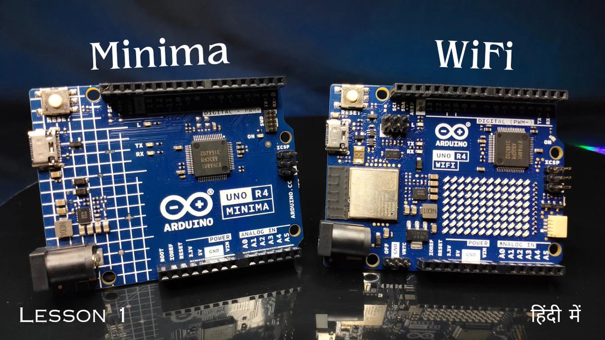 aviyansthoughts's tweet image. New Arduino Uno R4 Minima and Wi-Fi 💖
Also you can watch this video on my YouTube Channel : youtu.be/2gO_u2rFK1A?si…
Subscribe my YouTube Channel : youtube.com/@aviyansthough…
#arduinounor4 #arduinounor4minima #arduinounor4wifi #arduinouno #unor4 #arduinoprogramming