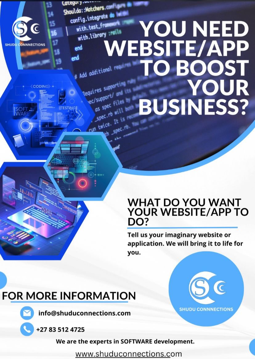 Shuduconnection's tweet photo. Unlock Growth Potential With Shudu Connections: Your Digital Solution

Shudu Connections is a leading provider of web and app development, web hosting, and email hosting services.

In today's digital age, having a strong online presence is paramount to business success. https://t.co/qVzJd7FXec