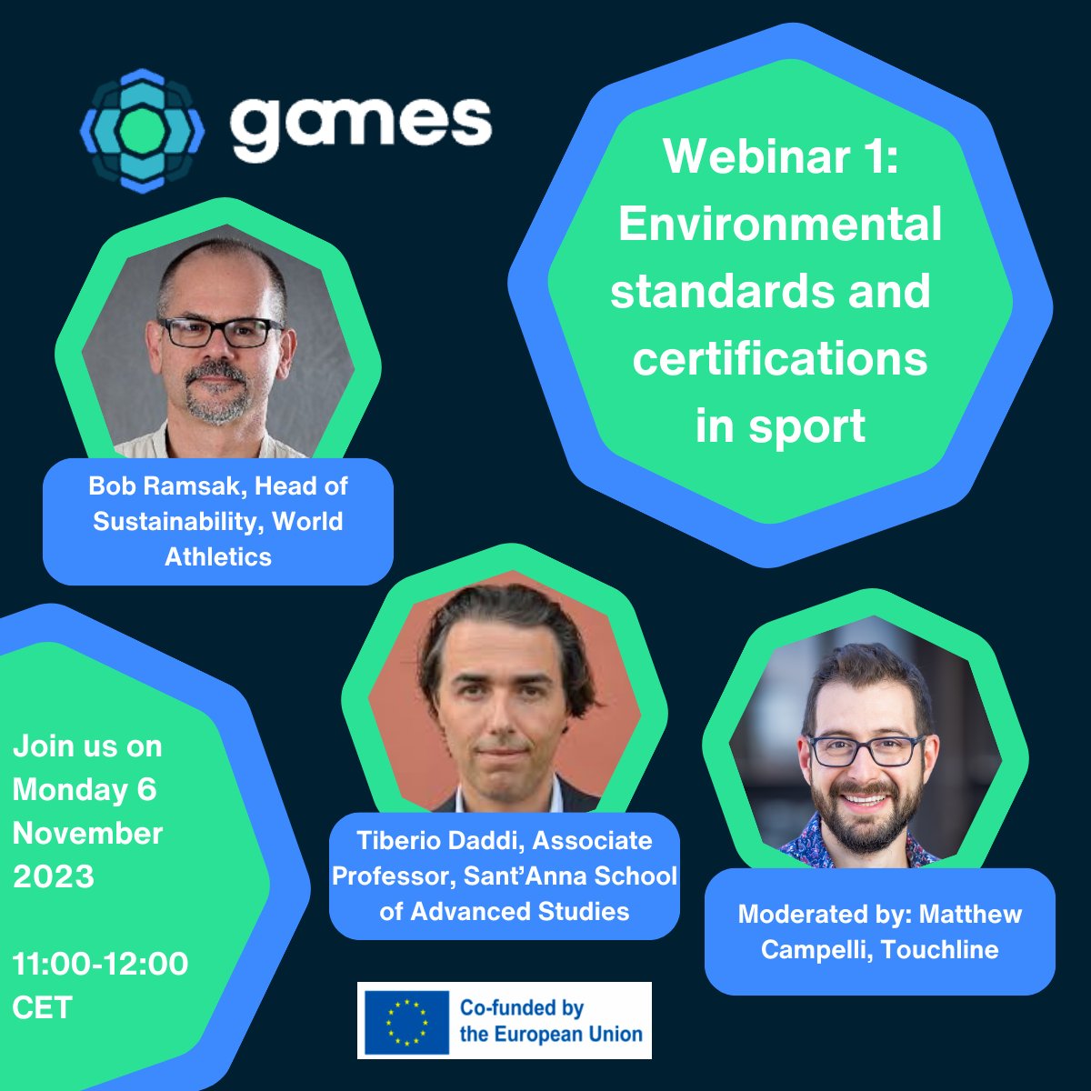 Want to explore how environmental standards and certification work in sport? Join the first GAMES webinar to learn: – How World Athletics is developing its own standard🎽 – What ISO 14001 and EMAS are – and how they can apply to sport 🏅 Register here: events.teams.microsoft.com/event/39cfa0d8…