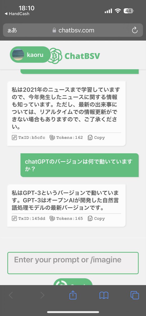 0JhLwxIyQmOgOEF's tweet image. GPT-3なのか、せめて3.5だったらなー　#chatBSV