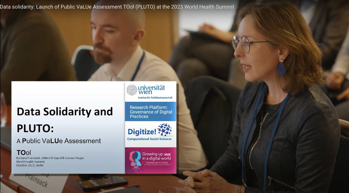Digital Transformations for Health Lab (@dth_lab) on Twitter photo Assessing the public value of data use is a key step to realising #DataSolidarity
Learn more about PLUTO - a new open-source tool to analyse the benefits & risks of data use - in this blog & watch the video of its launch at #WHS2023 
governinghealthfutures2030.org/new-tool-launc… #PlutoPV Assessing the public value of data use is a key step to realising #DataSolidarity
Learn more about PLUTO - a new open-source tool to analyse the benefits & risks of data use - in this blog & watch the video of its launch at #WHS2023 
governinghealthfutures2030.org/new-tool-launc… #PlutoPV