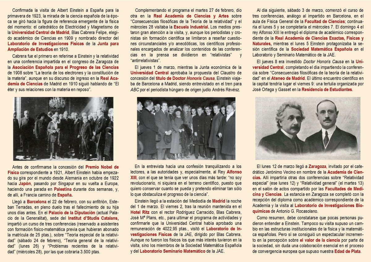 CFIE de Soria (@cfiedesoria) on Twitter photo 📢El próximo sábado 4 de noviembre a las 19:00 h se inaugurará en el Centro Cultural Gaya Nuño de Soria la exposición
🧠"La Ciencia española ante Albert Einstein y la Relatividad"🧪
<a href="/culturacyl/">Cultura Castilla y León</a> <a href="/educacyl/">Educación JCyL</a> #alberteinstein #relatividad <a href="/Ayto_Soria/">Ayuntamiento de Soria</a> #formacionCyL <a href="/faglezr1/">Francisco A. González Redondo</a> 📢El próximo sábado 4 de noviembre a las 19:00 h se inaugurará en el Centro Cultural Gaya Nuño de Soria la exposición
🧠"La Ciencia española ante Albert Einstein y la Relatividad"🧪
<a href="/culturacyl/">Cultura Castilla y León</a> <a href="/educacyl/">Educación JCyL</a> #alberteinstein #relatividad <a href="/Ayto_Soria/">Ayuntamiento de Soria</a> #formacionCyL <a href="/faglezr1/">Francisco A. González Redondo</a>