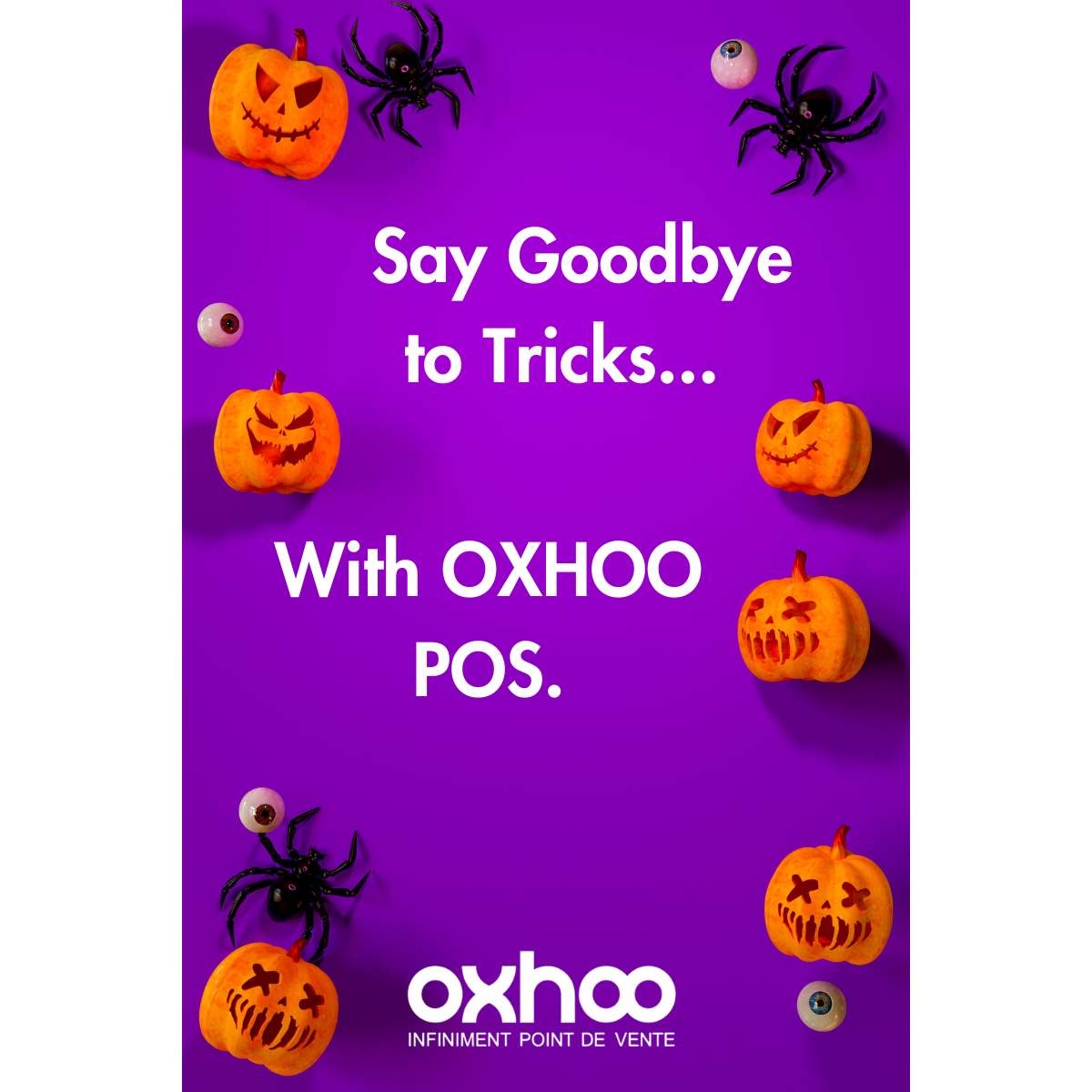 Happy Halloween to our customers and partners! 🎃👻 

Working with OXHOO, you can say goodbye to tricks and hello to treats. The only surprises you'll find with us are delightful ones!

#epos #Halloween #lovewhatwedo