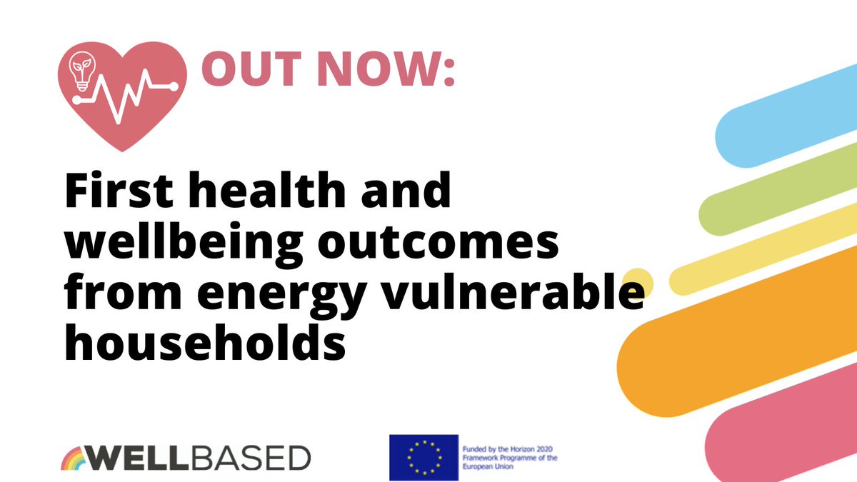 Our project takes another step: As a 1st batch of data from #vulnerable households is available now, we 🧐provide you w/ an overview of the qual. & quant. findings 🩺explain the methodologies of health, energy and home related measurements bit.ly/wellbasedanaly…