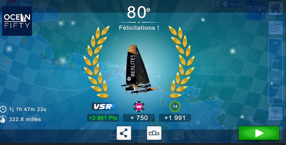 SailingTitouan's tweet photo. Un 1er top 100 sur @VirtualRegatta  bien aidé quand même des @Team_Pve qui m'ont ouvert la voie. 

Ça s'arrose quand même. 
Merci à @realites pour ce FP qui m'a bien aidé. 
Et bravo aux vainqueurs @koky_PVe https://t.co/GWfBdiHezH