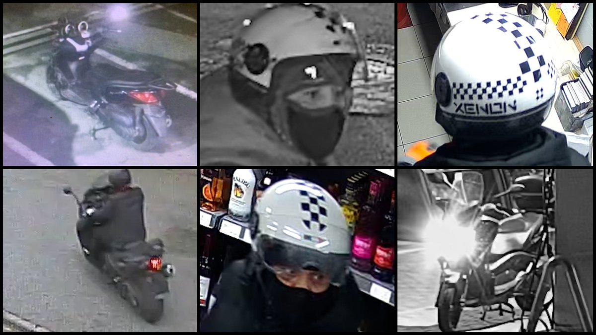 #VIDEO - Wie herkent deze persoon ?  7 gewapende overvallen door dezelfde dader tussen 14/11/2022 en 21/05/2023. tinyurl.com/2cu7ypk4
