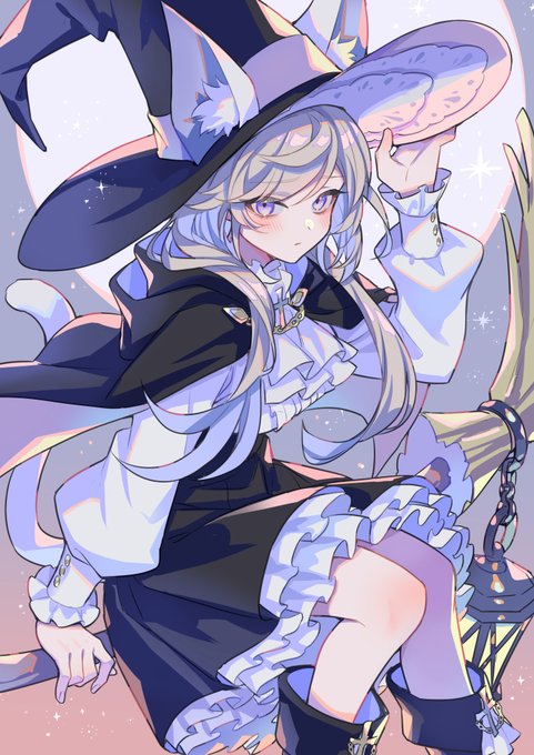 白猫魔女さん #Halloween