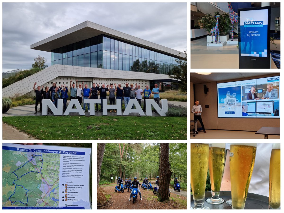 Na ons bezoek aan Nathan, onze partner in onder meer aardwarmtesystemen, zijn we weer helemaal op de hoogte van de laatste ontwikkelingen. En we plakten er een mooi teamuitje aan vast. Voor herhaling vatbaar!