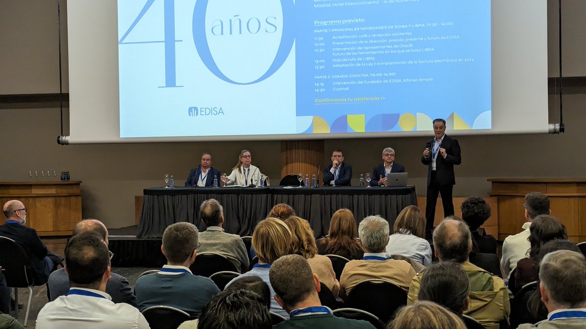 edisablog's tweet photo. 🎈¡Cuatro décadas marcando la diferencia!🎈 La semana pasada, nos vestimos de gala para conmemorarlo en Vigo, Santiago y Oviedo.
A todos los que han sido parte de este emocionante viaje vuestra presencia y apoyo han sido el pilar de esta hermosa travesía.
Felices 40, #EDISA 🍾✨ https://t.co/JSn7IWOYi6