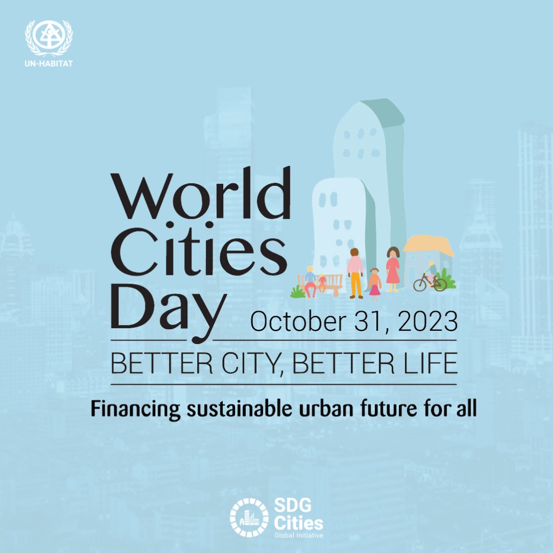 This #WorldCitiesDay, we're working towards transforming urban landscapes with improved fiscal strategies. Helping communities evolve, one plan at a time.#WCD2023
