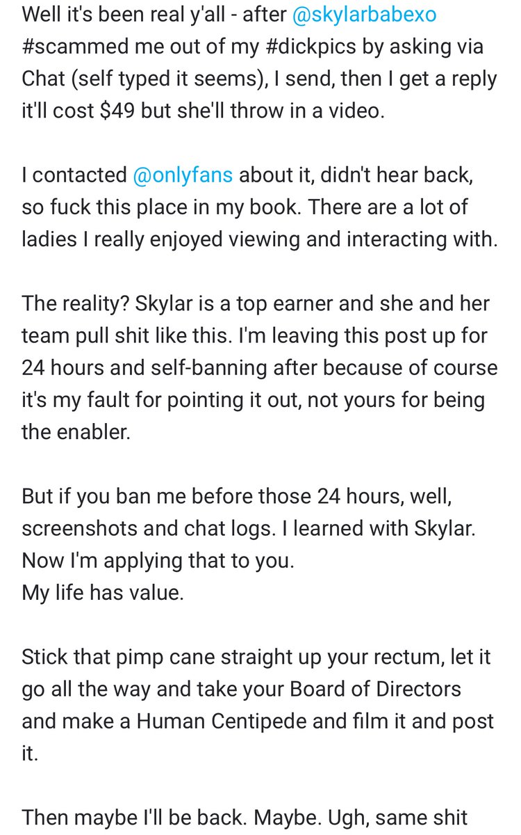 6StringMerc's tweet image. Honestly, getting to know how @OnlyFans operates by #immersion for under $1,000 of my own 💰 to do #journalism and get #access - I’m #conflicted. 

Yay #women #bodypride - #boo good gals doing #sexy #sidehustle while “tool assists” #spam…