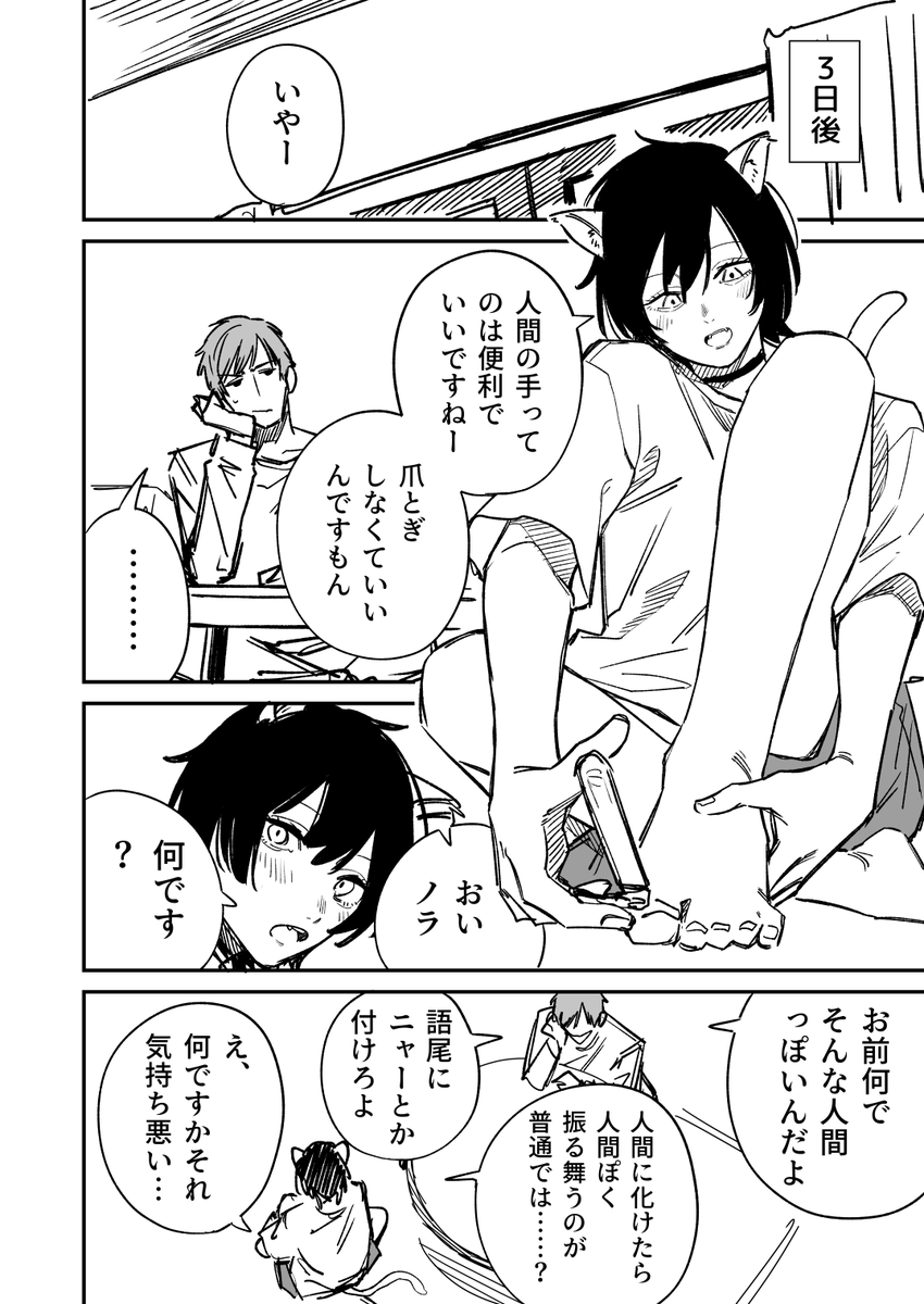 飼い猫が女の子になるパターンの話