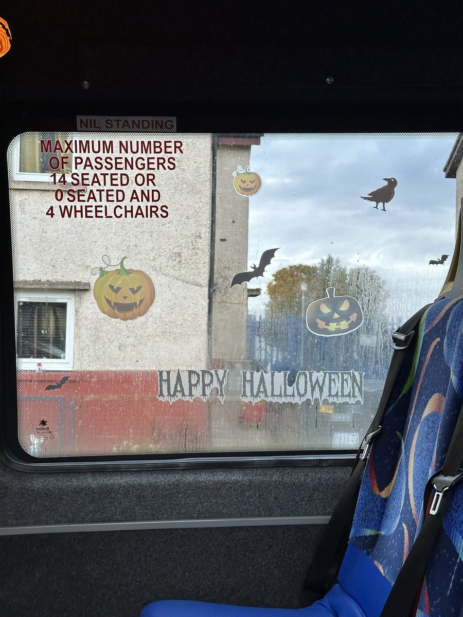Happy Halloween! 

To celebrate spooky season, our staff driver Chris has decked out his PEP minibus with Halloween decorations! 

From all of us at PEP: have a spooky time 👻 🧙‍♀️