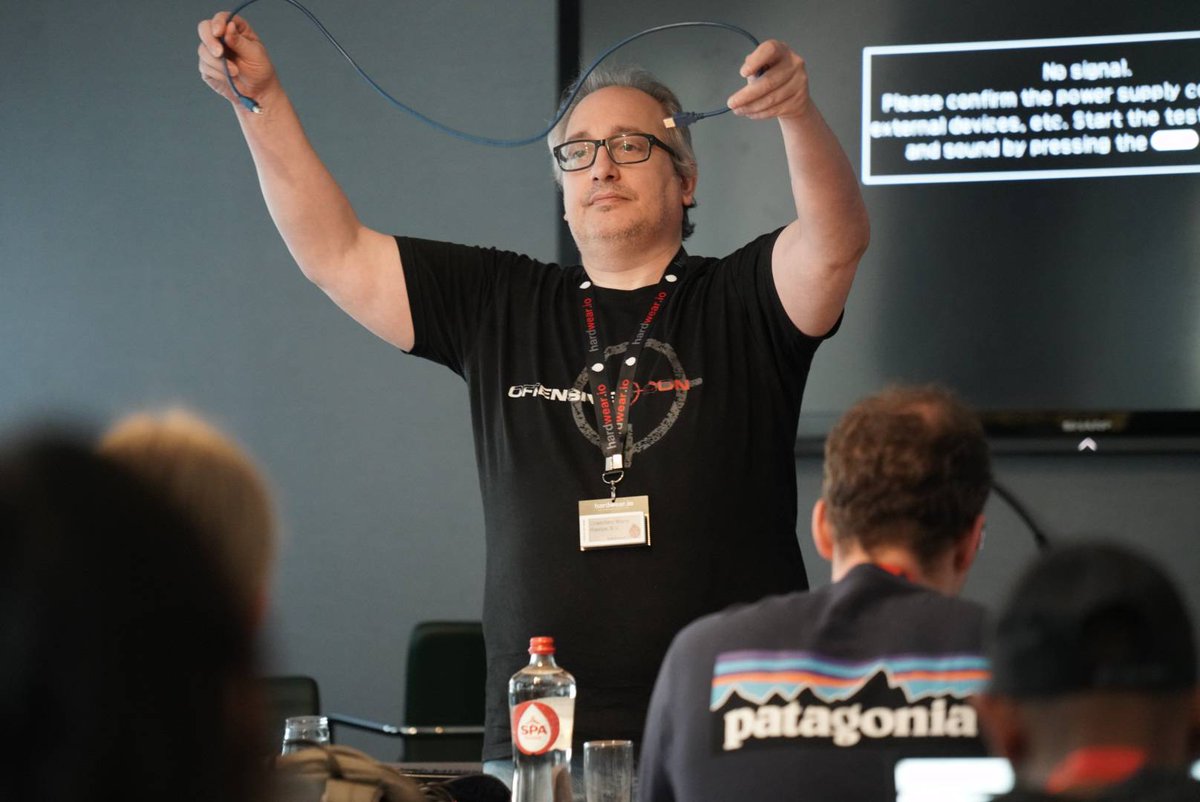 hardwear_io's tweet image. Day 2 💡with Cristofaro @pulsoid walking through Identification of non-trivial #vulnerabilities using advanced⚡ #Faultinjection techniques
#hw_ioNL2023 #hardwaresecurity #Training