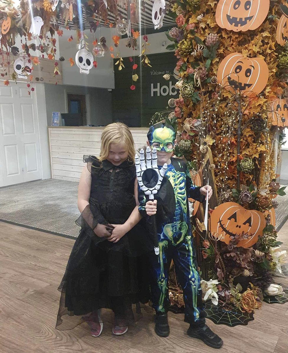 ThomasBallFund's tweet photo. So much fun at this time of year @hoburneholidays where children suffering from cancer and their families can stay free of charge in our Hampshire holiday home to recuperate for a few days. #Halloween #childhoodcancer #tbccf https://t.co/r276kgZjG2