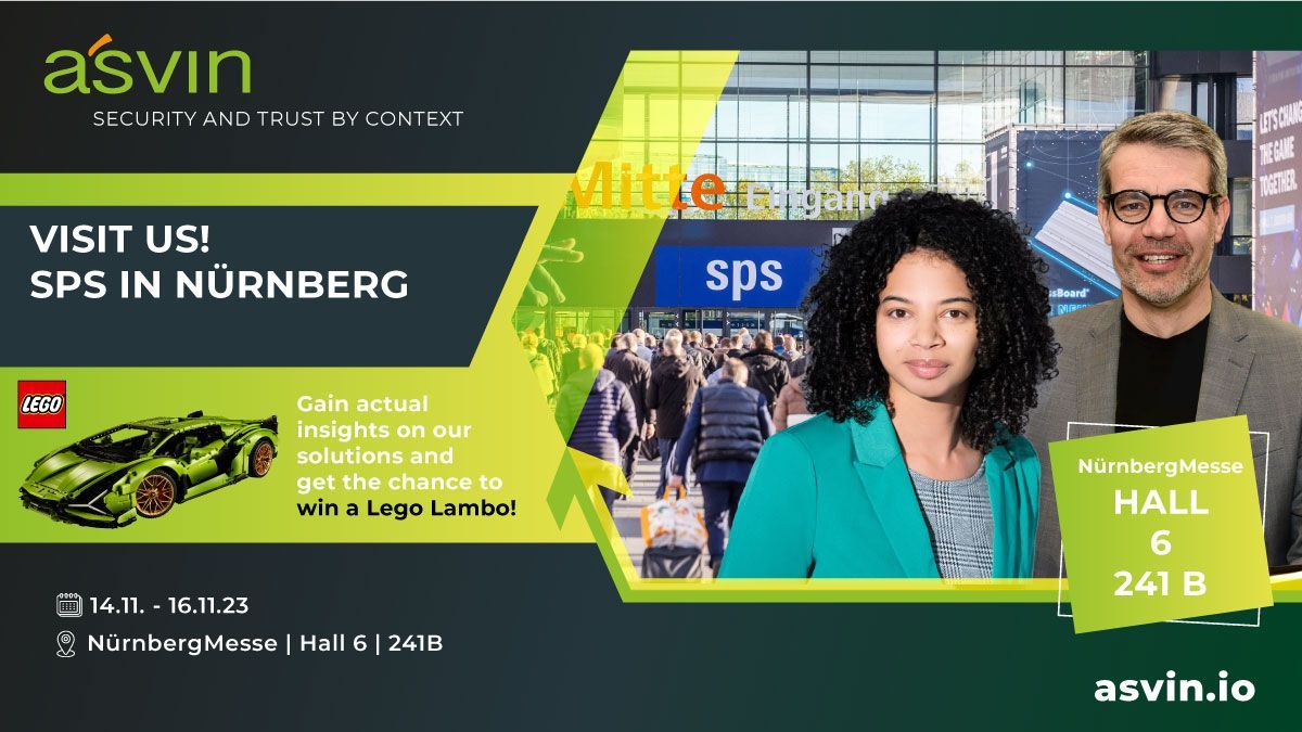 It's getting closer and closer to @spsmesse - Smart Production Solutions in Nuremberg! 👋 Make sure you get your tickets! 🎫 
Join the asvin team at 📍 Hall 6 Stand 241B to learn more about asvin's revolutionary #cybersecurity #risk #management system. 
buff.ly/3s0dQcD