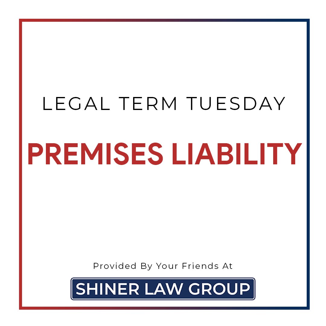 🏠💼 Legal Term Tuesday: 'Premises Liability' 🎃🏡

Property owners can be held responsible for accidents on their premises. Haunted house or trick-or-treating, knowing this ensures safety. 🧡🖤 

#LegalTermTuesday #PremisesLiability #HalloweenSafety #ShinerLawGroup