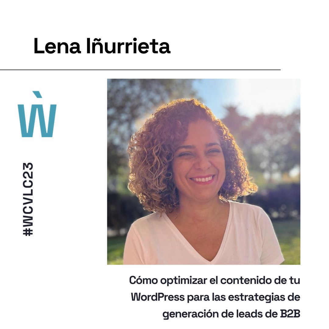 WordCamp Valencia - WordPress tweet media
