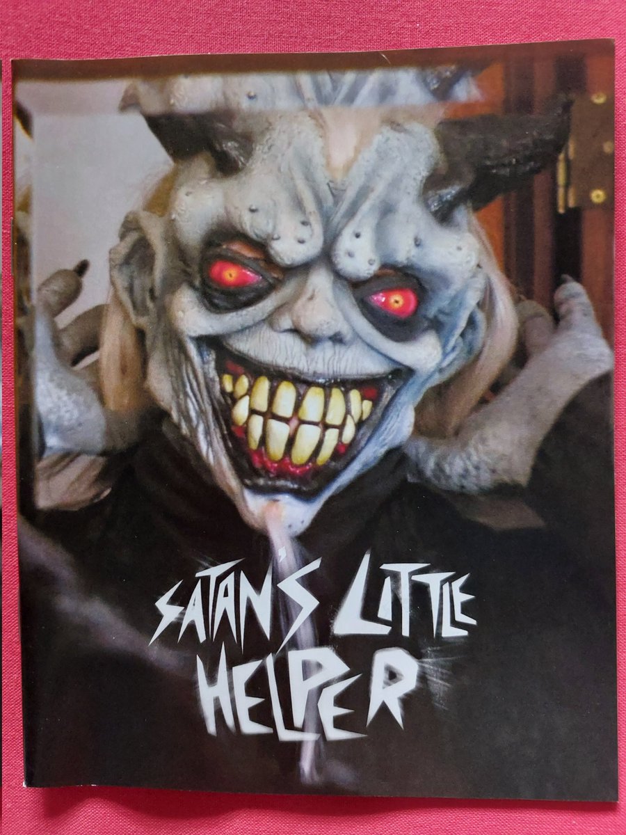 First movie for Halloween is this fantastic limited edition from @TreasFilmsUK of Jeff Lieberman's Satan's Little Helper. 🎃 #31DaysOfHorror