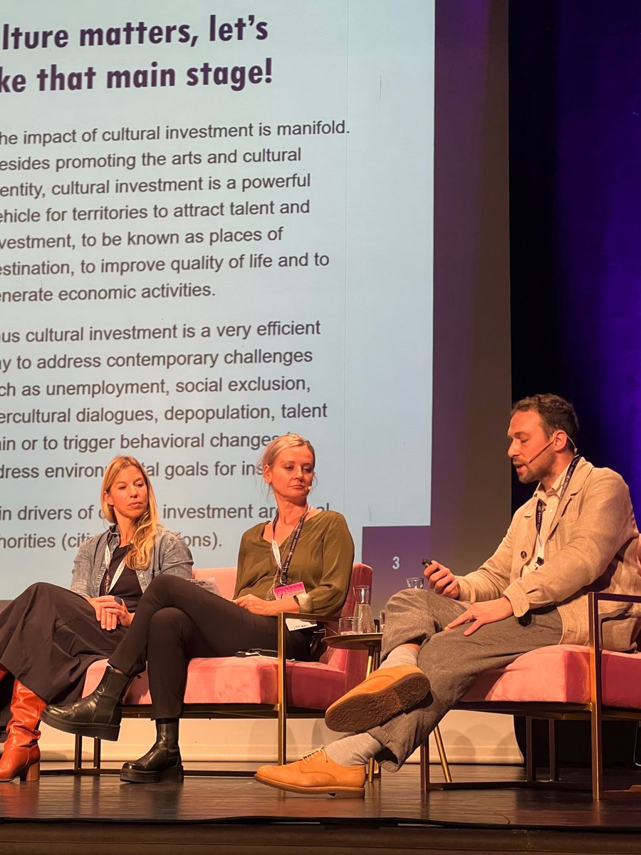 KEAtweets's tweet photo. 🛩 On Friday KEA flew to #Spain for the #ECIS23_Bilbao.

It was a pleasure to meet again with #EITKIC’s Community and the @CreativeFed_EU members and engage in discussions on how to rethink CCIs policies and practices, truly tackling societal challenges such as decolonization. https://t.co/3f13omMo1y
