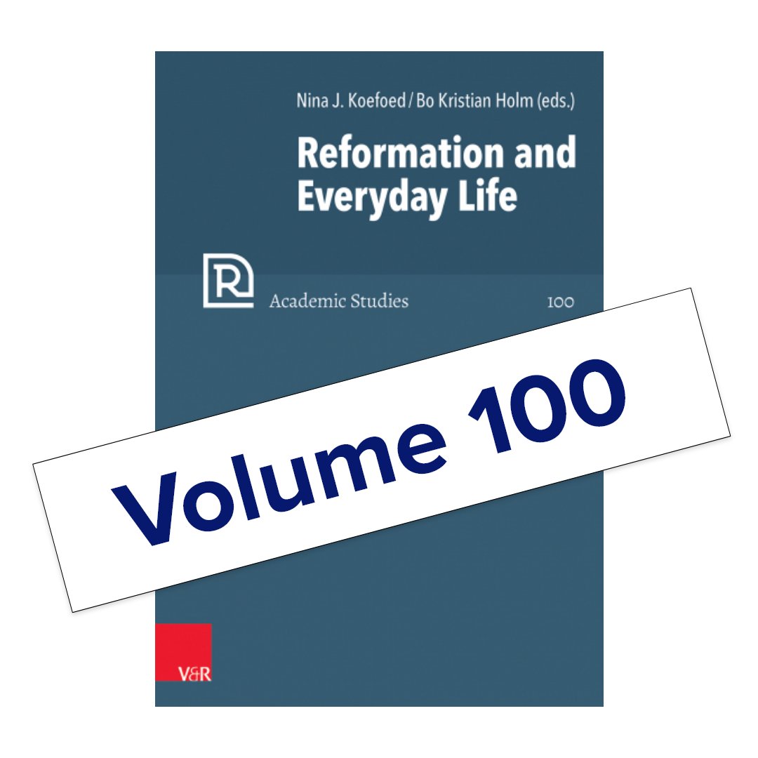 Congratulations to the editors, authors and publisher!

General editor Herman Selderhuis: “It is in fact natural that this jubilee-volume deals with Luther and the effects of his Reformation on daily life, for without Luther there would be no #R5AS.”

tinyurl.com/4pjdznb5