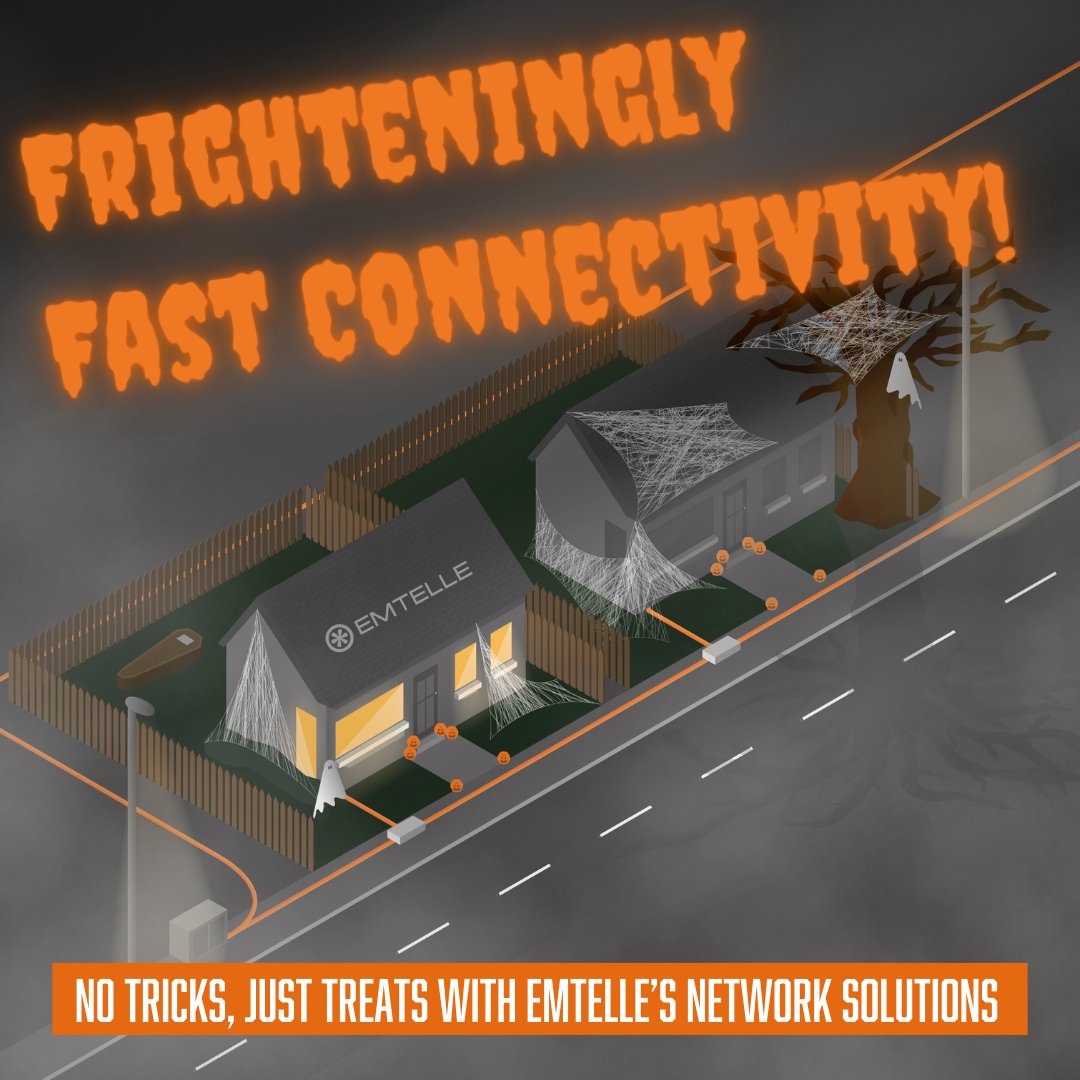🎃Trick or Treat? Choose the ultimate treat for your network needs this Halloween with Emtelle’s innovative range of products and solutions. Our solutions ensure fast, reliable and cost effective installations.

For more info: emtelle.com

#Halloween #followemtelle