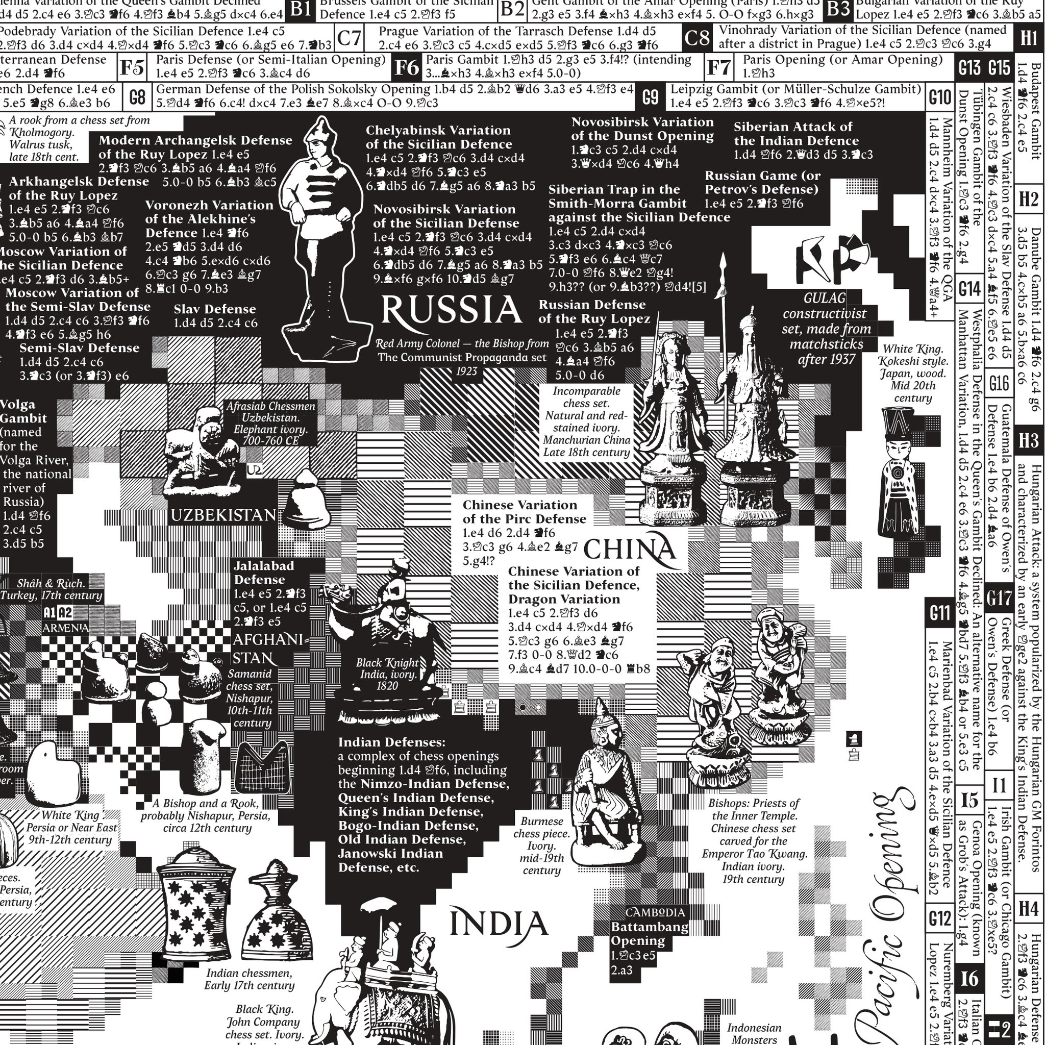 The World Of Chess: A map of every Chess opening (FIXED) : r/chess