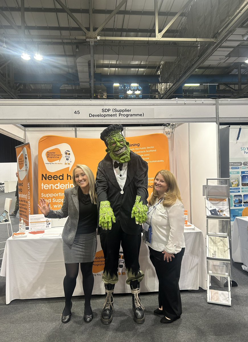 sdpscotland's tweet photo. We have arrived at Procurex Scotland! The team is looking forward to a frighteningly busy day.
#PowerOfProcurement #10dr #PowerOfSDP #ProcurexScotland https://t.co/thq8474gno
