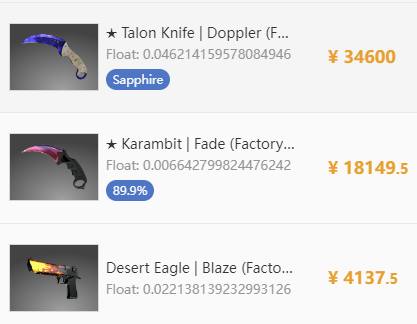 My first month as a full-time CS:GO trader, and what a month it's been. All my play skins have taken a nosedive :D