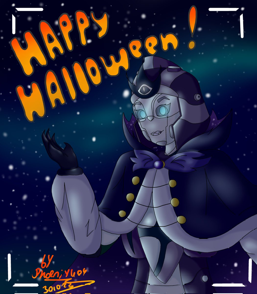 Phoenix4046's tweet photo. Happy Halloween from Darklight! 🎃🦇
#arts_by_Phoenix #art #Transformers #Transformersoc #OC #Darklight #Darcy #Transformersart #HappyHalloween2023 #Halloween #TF https://t.co/dVeEPu5Htt