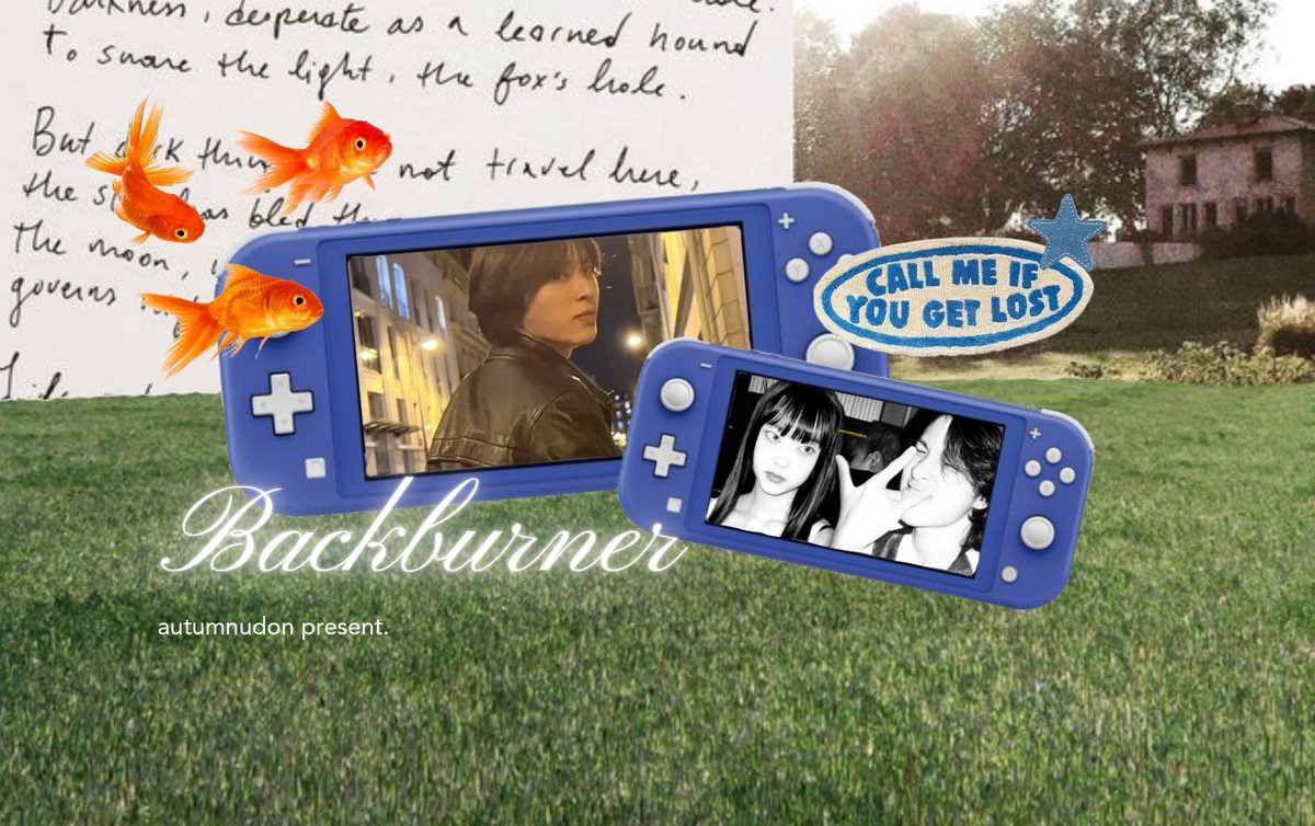 back-burner☆
#bluescent short au.