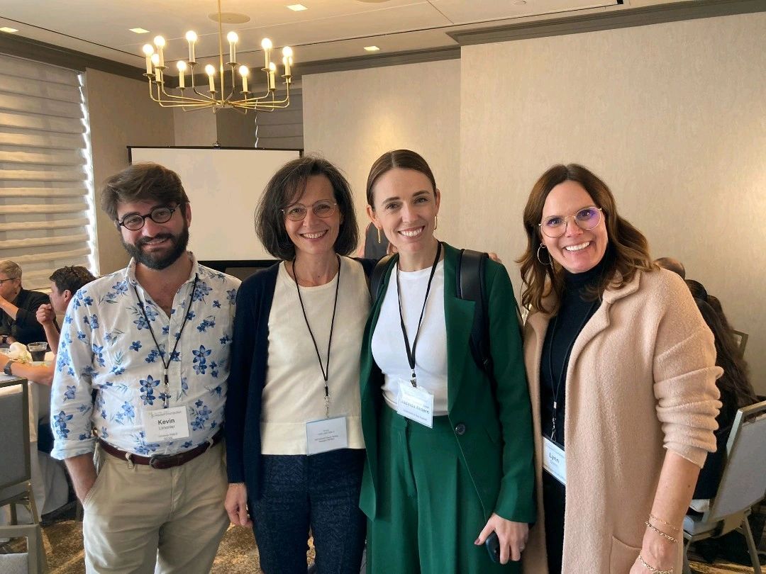 geode_science's tweet photo. π Exciting moment at the Hewlett Foundation Cyber Initiative Grantee Convening! π
Our team met with former New Zealand Prime Minister @jacindaardern to discuss the #ChristchurchCall, combating online terrorism and violence.
#CyberInitiative #JacindaArdern #OnlineSafety π»π https://t.co/NyDQL5GGG6