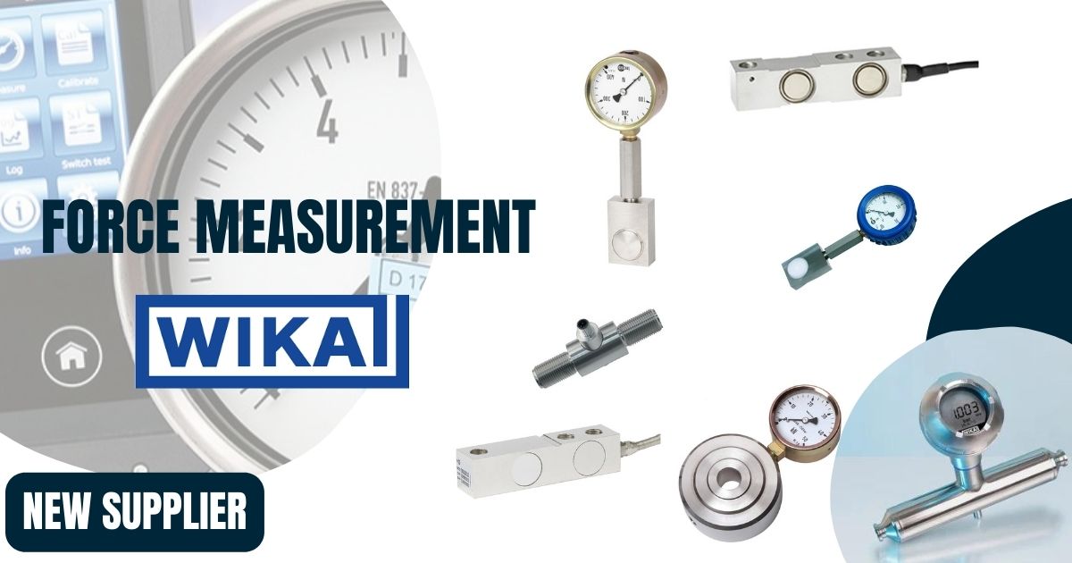 Welcoming WIKA Group to our #forcemeasurement range!

Force measurement is a crucial when demanding precision, reliability, and versatility.

Our range includes #loadcells, #loadpins, #forcetransducers and #shearforcesensors.

Read here: lnkd.in/ejiTh-M5