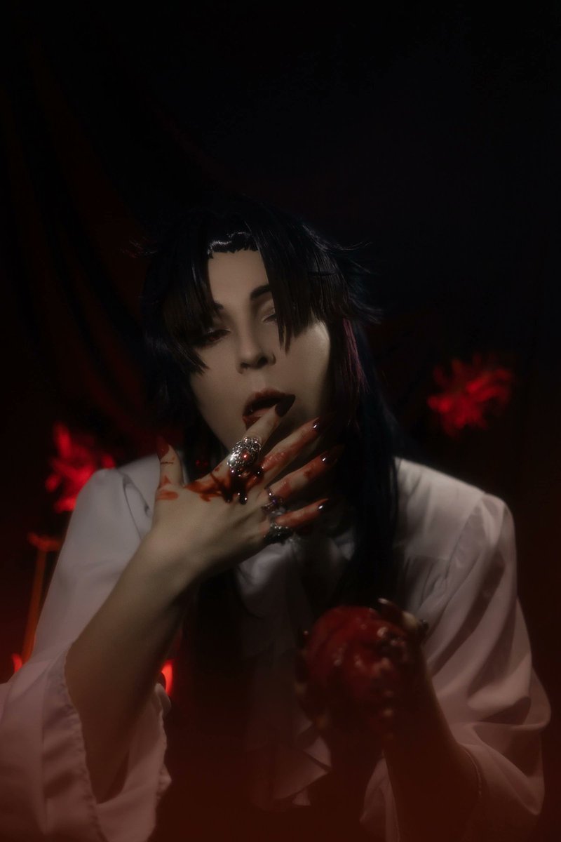 Your heart will be only mine 

Blade <a href="/ceasar969/">KIRA</a> (t.me/ceasar969) 
Halloween au 
Ph <a href="/AlfElbarto/">Alf</a> 
#HonkaiStarRail #hsr #Blade #bladecosplay