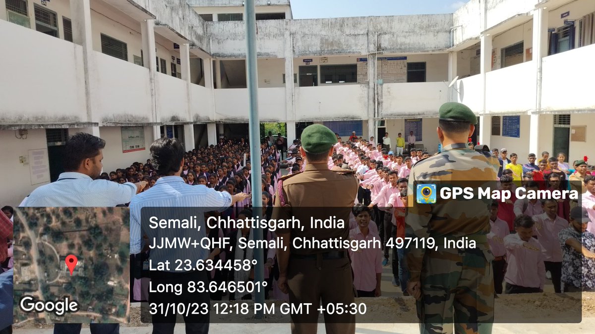 Govt College Balrampur
National Unity Day pledge 
celebration