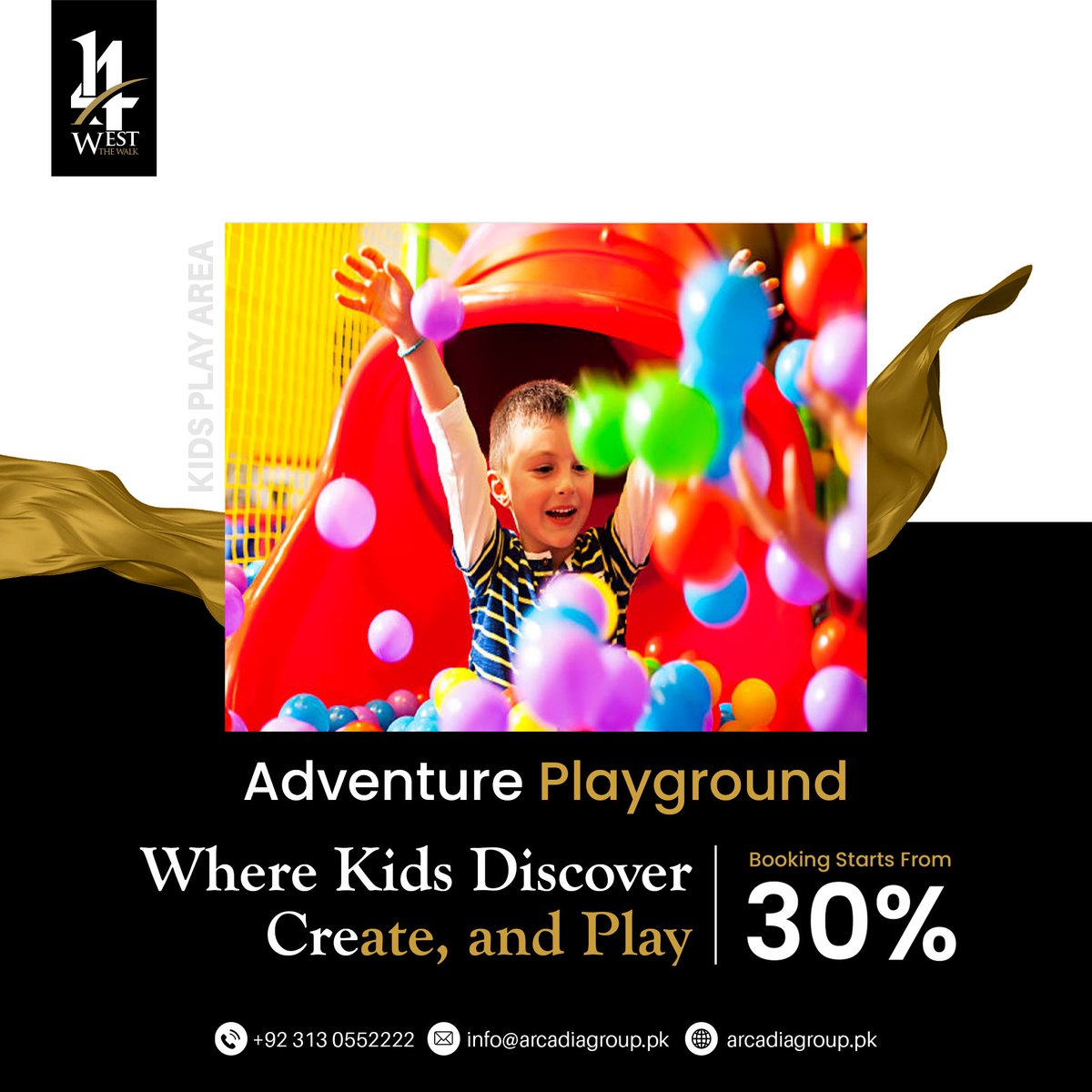 Unlocking a World of Fun and Learning! 🌟 Join us in creating the ultimate kids' play area at 14 West The Walk. Invest in the joy of childhood today. 🏰🎈 #InvestInPlay #14westthewalk
.
.
.
Contact Us:
0313-0552222
Info@arcadiagroup.pk
arcadiagroup.pk