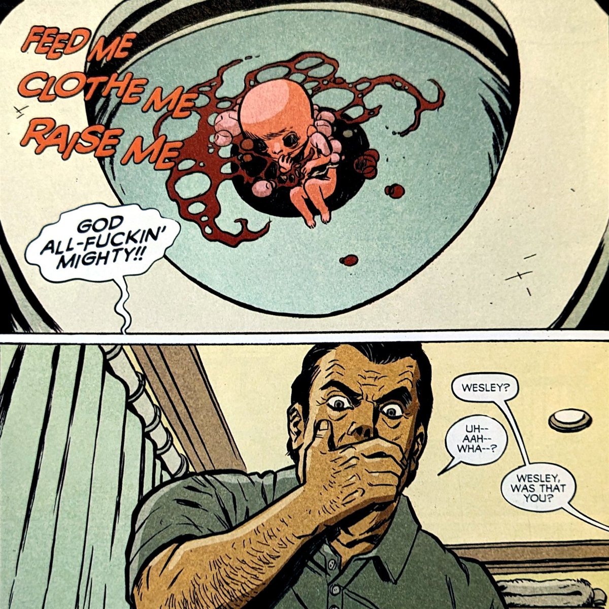 Horror pur in "Creepshow" #1, "Make Your Choice" öffnet ein Tor zur Hölle. Die zweite Geschichte "Fossil Records" konnte nicht überzeugen. 😱📚👻 #Creepshow #HorrorComics