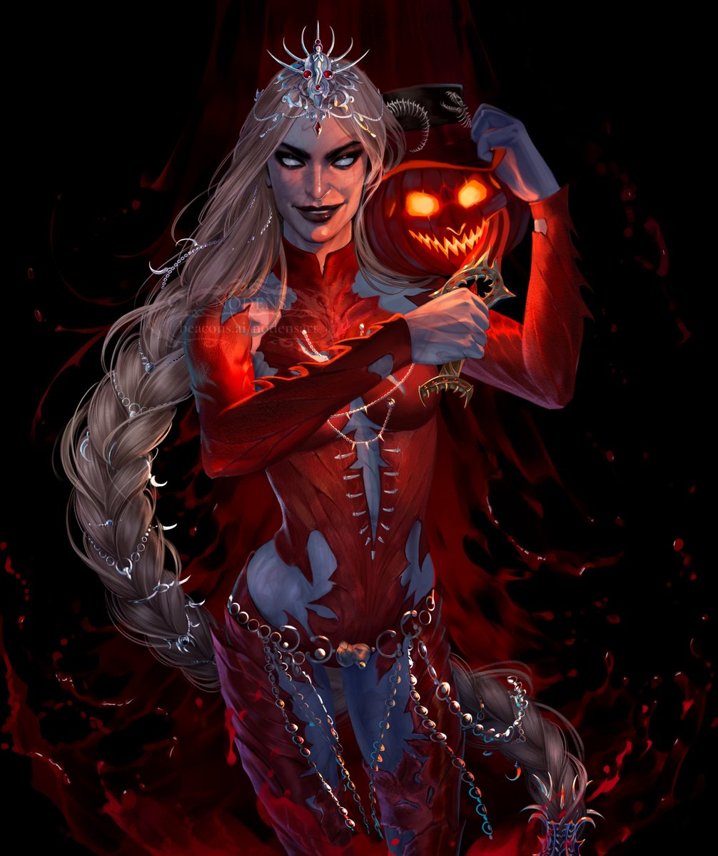nodensart's tweet photo. Orin the Red 🎃🔪
Wishes you a happy Halloween!

#BaldursGate3 #BG3 #BG3fanart https://t.co/oOMbiygWkI