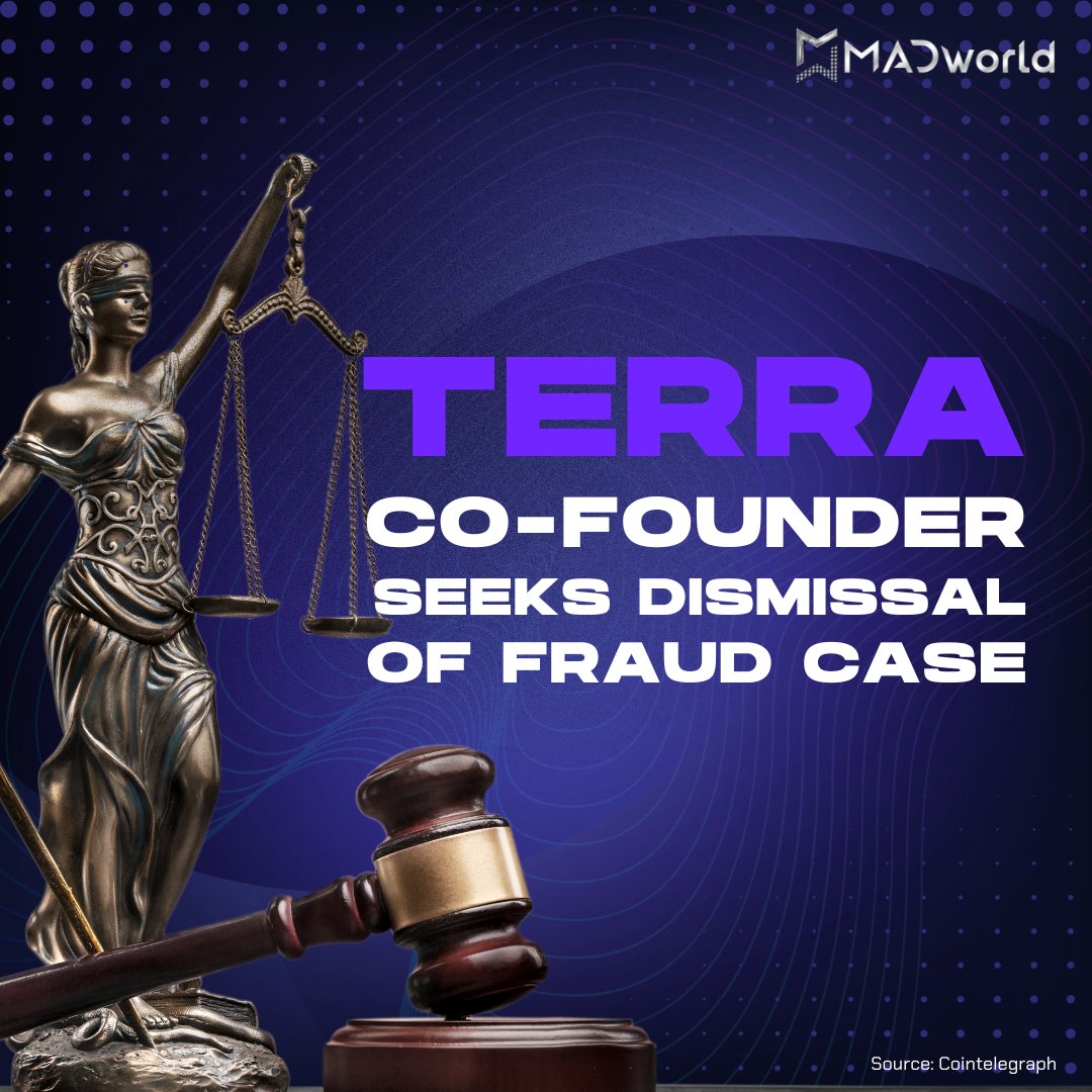 MADworld (@madworldnft) on Twitter photo Do Kwon and #Terraform Labs challenge the SEC's allegations of securities fraud! They're claiming weak evidence & some of the allegations by the SEC were knowingly false accusations involving moving funds to Swiss accounts.
Subscribe to madworld.io for news updates Do Kwon and #Terraform Labs challenge the SEC's allegations of securities fraud! They're claiming weak evidence & some of the allegations by the SEC were knowingly false accusations involving moving funds to Swiss accounts.
Subscribe to madworld.io for news updates