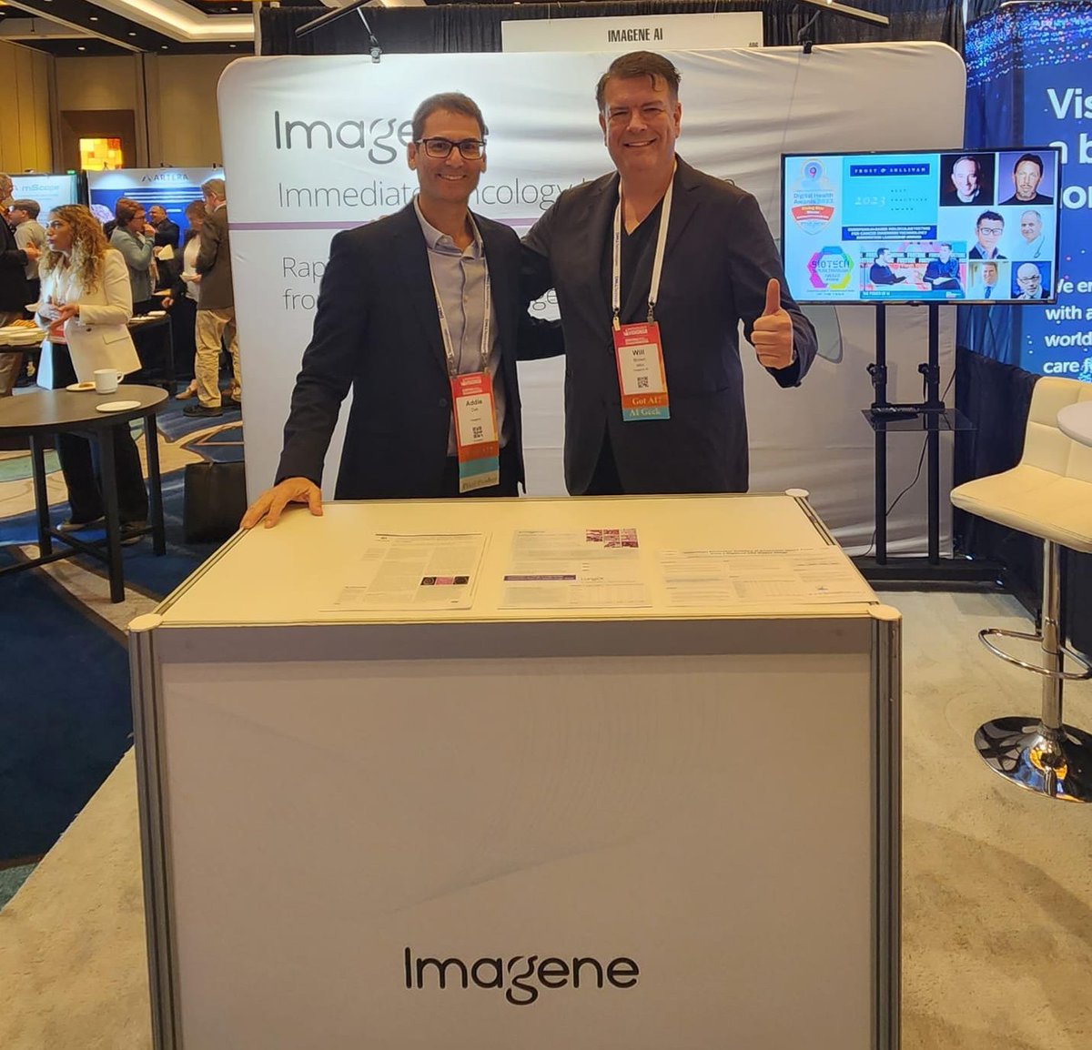 We’re live at #PathologyVisions23 in Orlando, come to visit us at booth #406 and join us for an enlightening session on "Immediate Image-Based Molecular Profiling" with Addie Dvir, MSc, Head of Diagnostics - October 31st at 12:55pm
#DigitalPathology #MolecularPathology