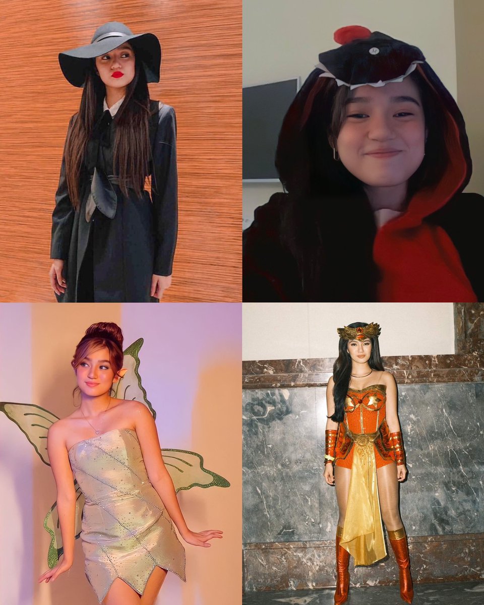 #BelleMariano’s Halloween costumes throughout the years 🎃