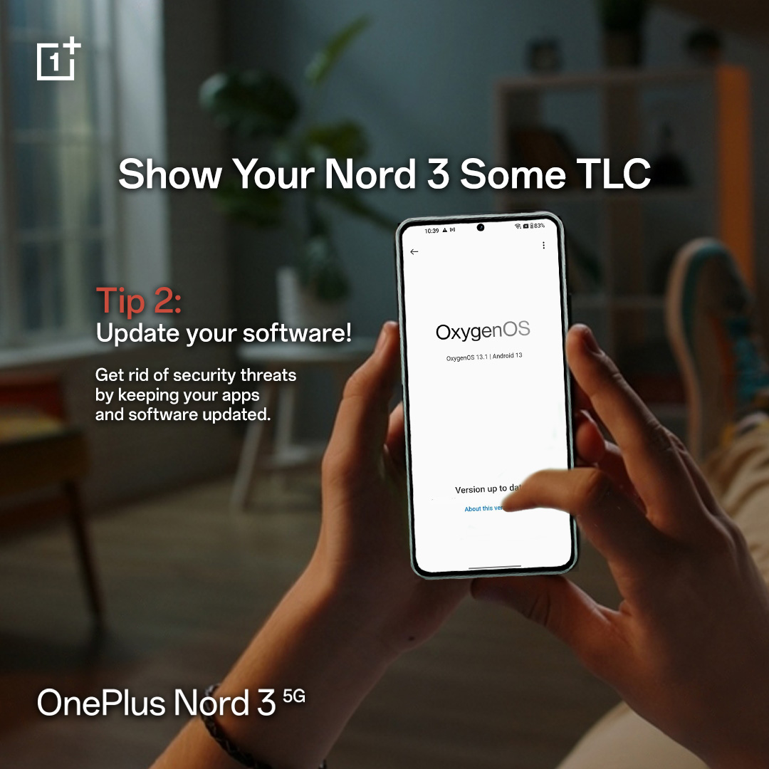 oneplusphl's tweet photo. Your #OnePlusNord3 5G deserves the best care! โจ Here are some tips to keep it at its best: keep it clean, update your software, and manage your battery wisely. Your Nord 3 will thank you!
Order yours today on #OnePlusPH official pages: https://t.co/B8u1ByoGWM https://t.co/7W8rkcFIPJ