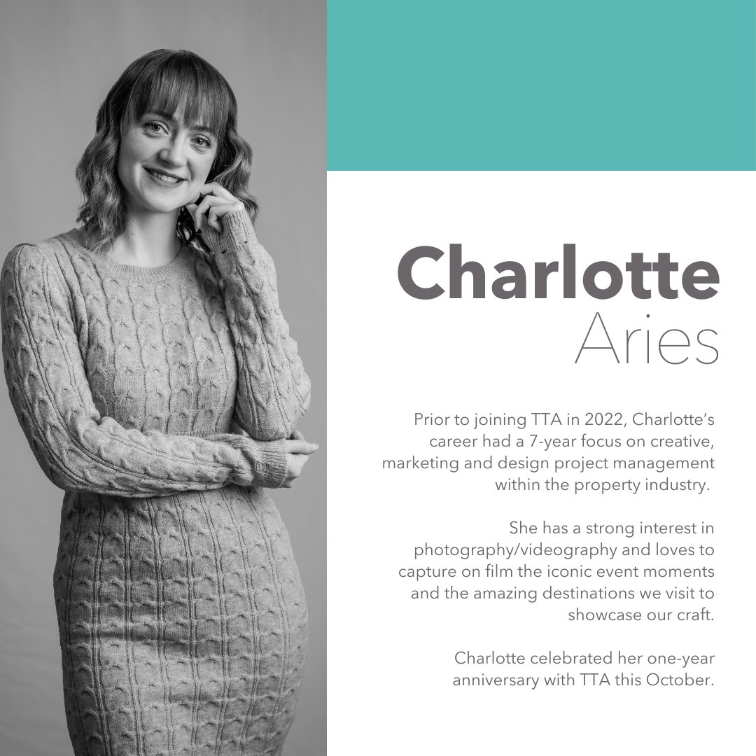 This month we celebrated Marketing and Project Assistant, Charlotte Aries' one-year #WorkAnniversary 🎂.

Congratulations to Charlotte on her work anniversary in October and thank you for your continued dedication! 🎉.

#Workiversary #Team #EventTeam #WeLoveEvents #UKEvents