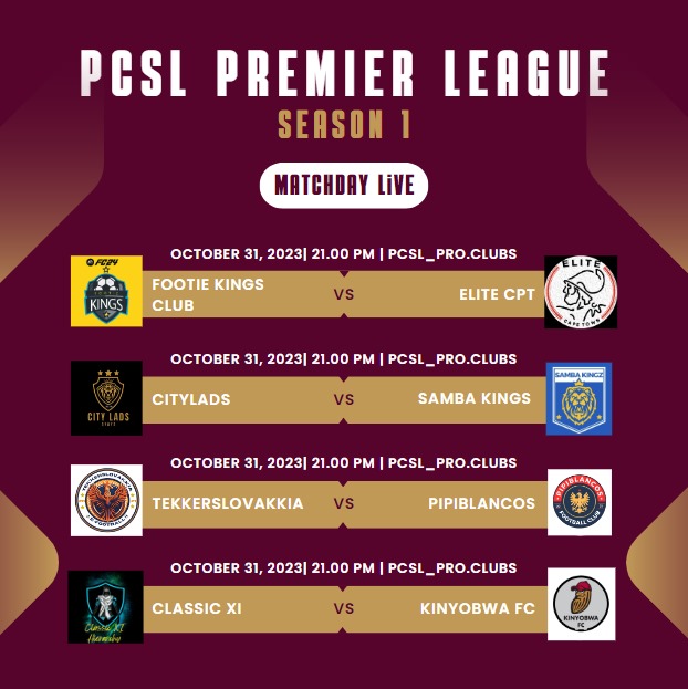 PCSL_ProClubs's tweet photo. The PCSL Premier league kicks off at 9pm (CAT)

Stay tuned for streams on our whatsapp community 🥶

Like and follow ❤️ https://t.co/5J5u5hG34z