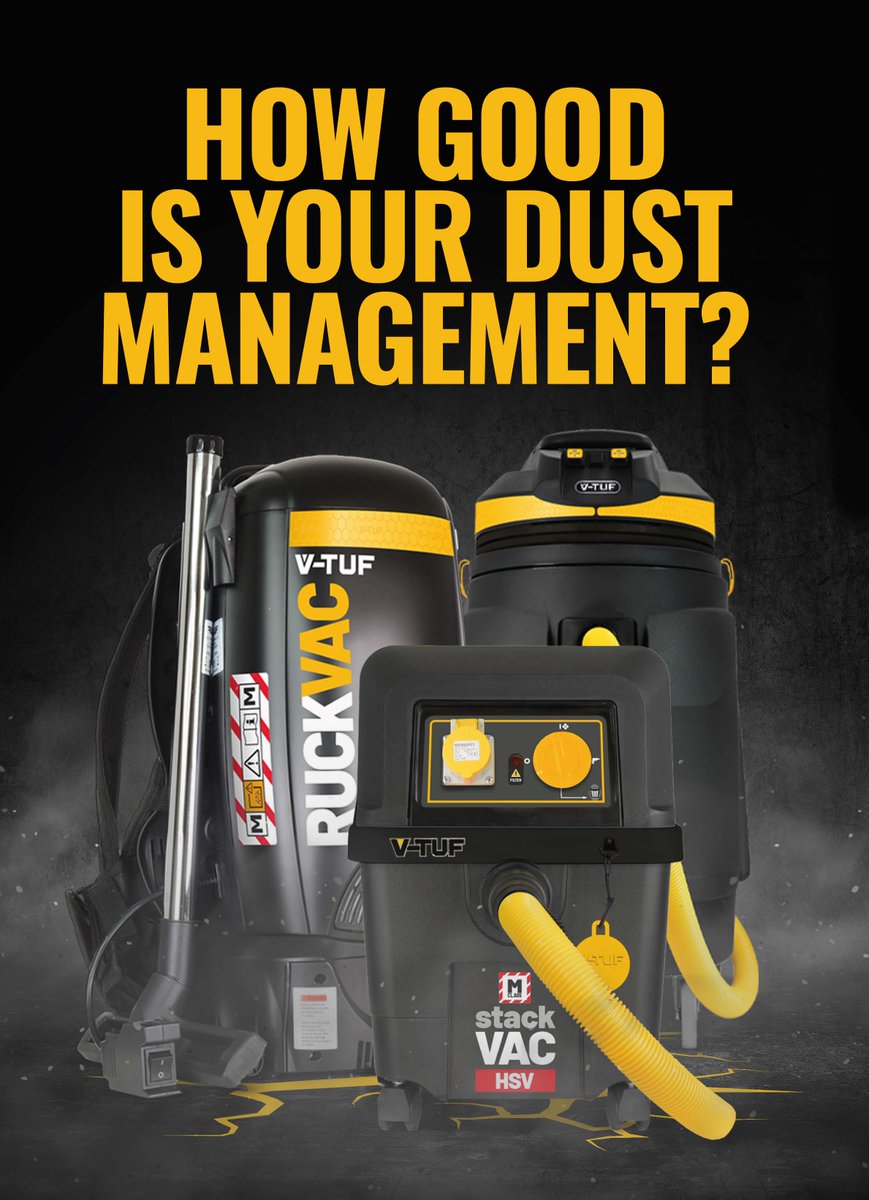 V_TUF_Ltd's tweet image. Is your dust management adequate?

A rise in work-related health problems has led to the HSE implementing fines for construction companies.

Don't risk it. Contact us and ensure your dust management system is suitable &amp;gt; ow.ly/igwJ50Q2tOU

#LungHealth #VTUF #CleaningSolution