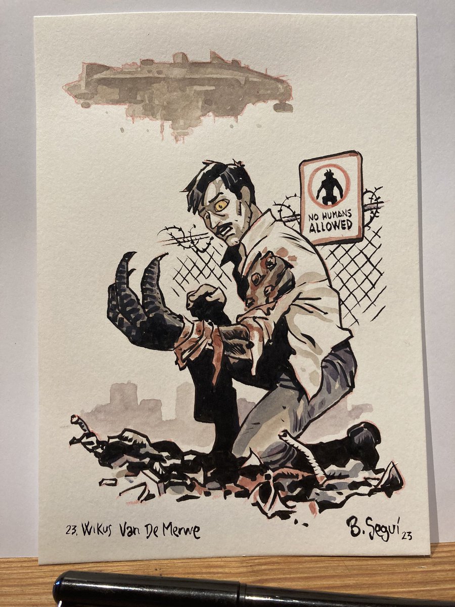 bsegui's tweet photo. …y el último héroe de este #inktober2023 es #johnconstantine
que se queda aquí en Mallorca. 
Gracias a todos por la excelente acogida! 
Solo ha quedado huérfano el pobre #wikus de #distrito9 y que sigue disponible en https://t.co/JYpHqZn3GR 
Nos seguimos por estos lares! Abrazos https://t.co/r2tLWoYXhc