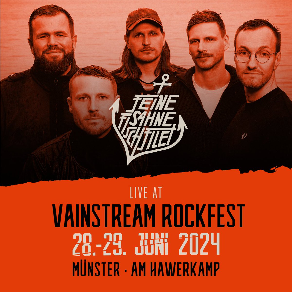 #FeineSahneFischfilet beim #Vainstream 2024 in Münster … Wir freuen uns auf Abriss am Hawerkamp!

Tickets gitb´s unter vainstream.com