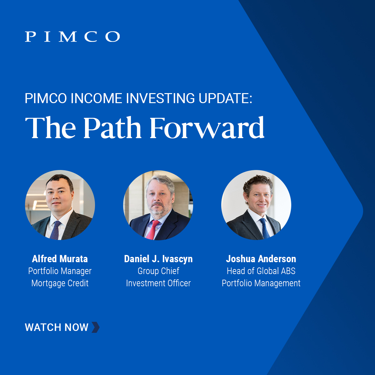 Interest rates and #recessionrisk are uncertain. Where do bonds stand and where are they going? Find out in our Income Update Webcast. Watch now. pim.co/gwjfssdo