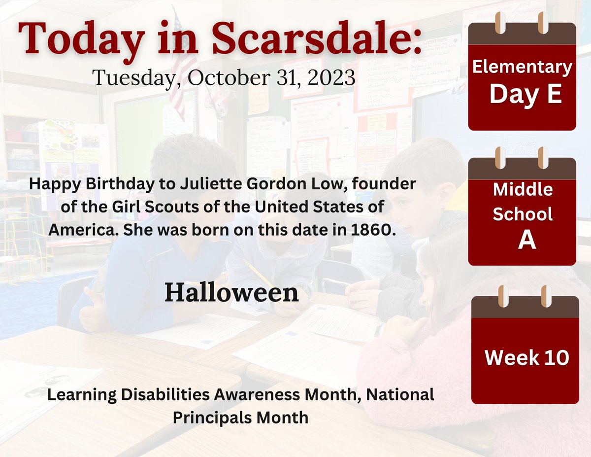 Happy Boos-day Scarsdale! What is your favorite spooky treat?