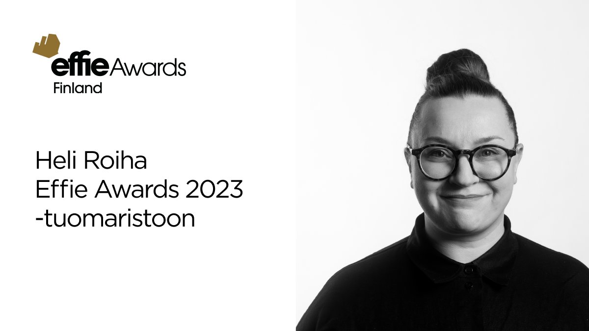 SEKin luova johtaja Heli Roiha on valittu Effie Finland -tuomaristoon. 💎 Vuoden tuloksekkaimmat ja luovimmat työt palkitaan helmikuussa 2024 Effie Awards Finland -gaalassa. 

@marketing_fin #Effie #EffieFinland